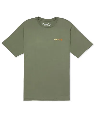 Hurley Men's Everyday Circle Gradient Short Sleeve T-shirt In Malverde