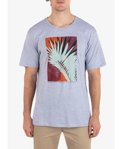 Hurley Men's Everyday Coffee Shop Short Sleeve T-shirt In Dark Gray Heather