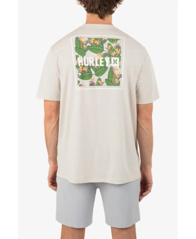 Hurley Men's Everyday Four Corners Short Sleeves T-shirt In Bone