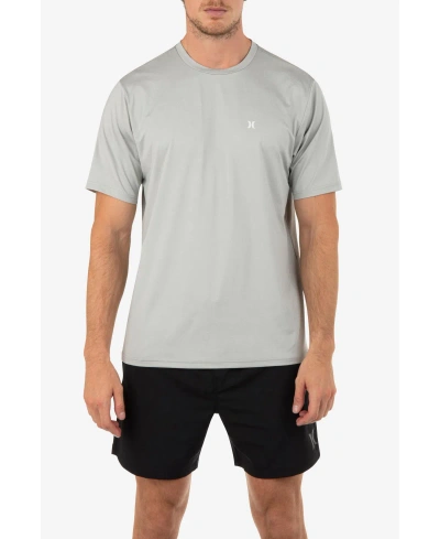 Hurley Men's Everyday Hybrid Upf Short Sleeve T-shirt In Light Stone Gray