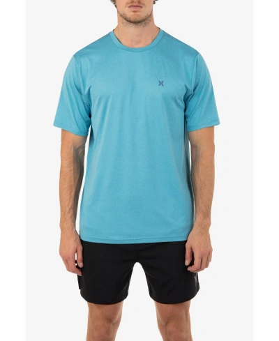 Hurley Men's Everyday Hybrid Upf Short Sleeve T-shirt In Tahitian Teal