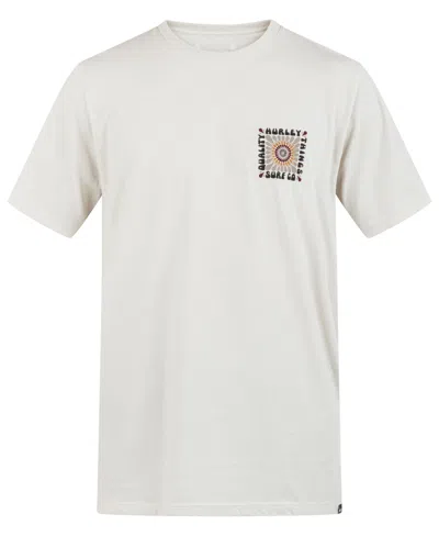 Hurley Men's Everyday Laguna Short Sleeves T-shirt In White