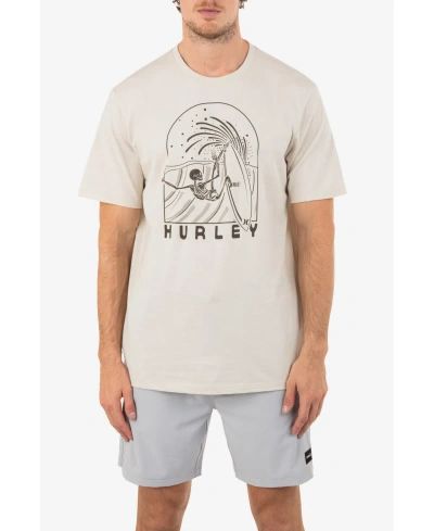 Hurley Men's Everyday Laid To Rest Short Sleeves T-shirt In Bone