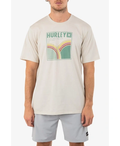 Hurley Men's Everyday Rolling Hills Short Sleeve T-shirt In Bone