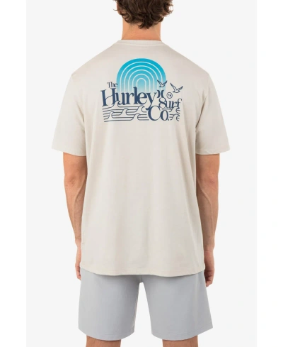 Hurley Men's Everyday Windswell Short Sleeves T-shirt In Bone