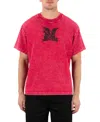 Hurley Men's Face Death Short Sleeve T-shirt In Red