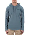 Hurley Fairfax Thermal Hoodie In Blue