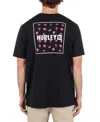 Hurley Men's Four Corners Short Sleeve T-shirt In Black