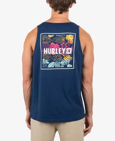 Hurley Men's Four Corners Tank Top In Abyss