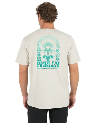 Hurley Men's Glyphic Short-sleeve T-shirt In White