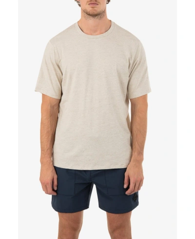 Hurley Men's H2o-dri Essentials Short Sleeves T-shirt In Bone