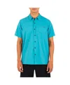 Hurley Men's H2o-dri Rincon Sierra Short Sleeve Shirt In Seadoo