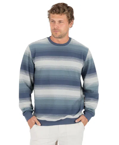 Hurley Men's Hacienda Crewneck Sweatshirt In Blue