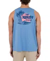 Hurley Men's Hula Hula Tank T-shirt In Blue