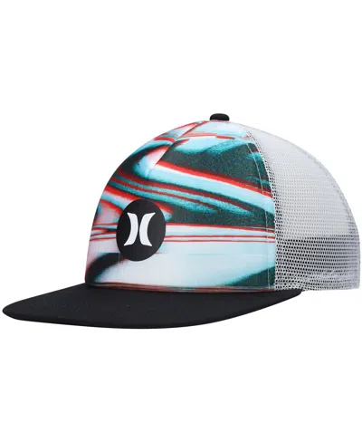 Hurley Men's  Black Balboa Trucker Snapback Hat
