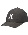 Hurley Men's  Graphite Phantom Resist H20-dri Flex Hat In Graphite