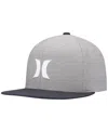 Hurley Men's  Gray Phantom Core Snapback Hat In Gray