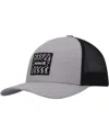 Hurley Men's  Gray Seacliff Trucker Snapback Hat In Gray