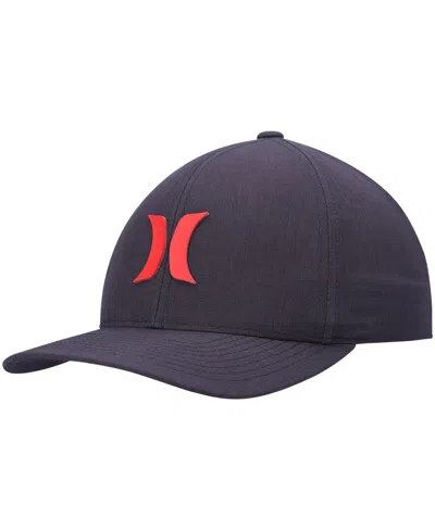 Hurley Men's  Heathered Black Sonic H2o-dri Phantom Flex Hat