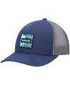 Hurley Men's  Navy Seacliff Trucker Snapback Hat In Navy
