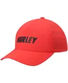 Hurley Men's  Red Canyon Adjustable Hat In Red