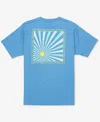 Hurley Men's Hybrid Upf Short Sleeve In Kingdom Blue Heather