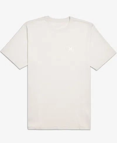 Hurley Men's Icon Boxed Short Sleeves T-shirt In Bone