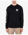 Hurley Men's Icon Tee Long Sleeve T-shirt In Black