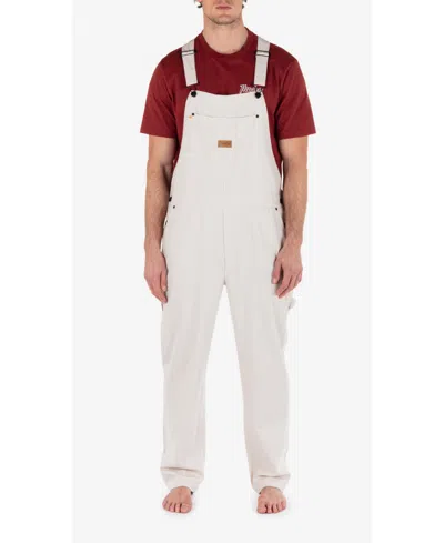 Hurley Men's Industry Relaxed Overall Pant In Bone