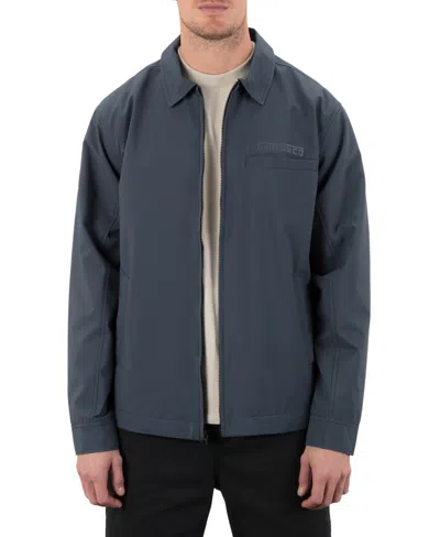 Hurley Men's Knots Windbreaker Jacket In Blue
