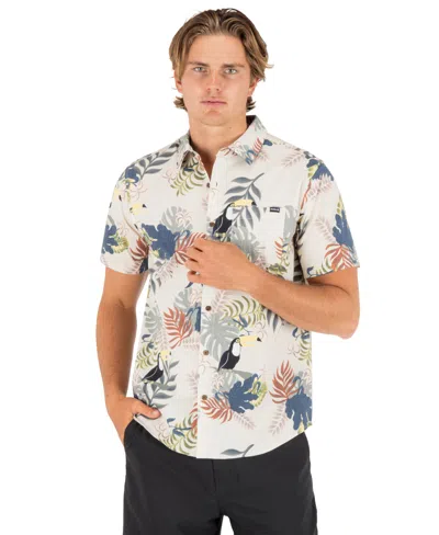 Hurley Men's Lido Stretch Short Sleeve Shirt In Multi