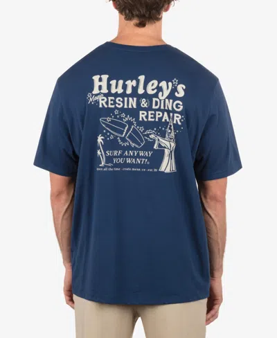 Hurley Men's Magic Short Sleeve T-shirt In Abyss