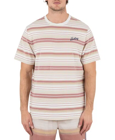 Hurley Men's Naturals Stripe Short Sleeve T-shirt