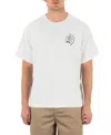 Hurley Men's Old Rose Short Sleeve T-shirt In White