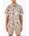 HURLEY MEN'S ONE AND ONLY LIDO STRETCH SHORT SLEEVES SHIRT
