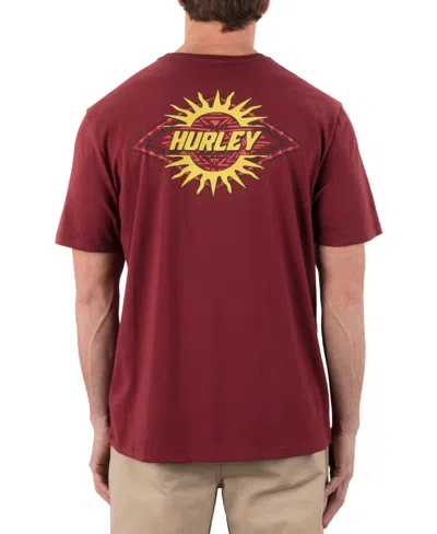 Hurley Men's Outback Short Sleeve T-shirt In Red