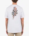 Hurley Men's Parrot Lad Short Sleeve T-shirt In White