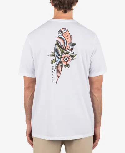 Hurley Men's Parrot Lad Short Sleeve T-shirt In White