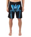 Hurley Men's Phantom- Eco X-ray 18" Regular Fit Boardshorts In Black
