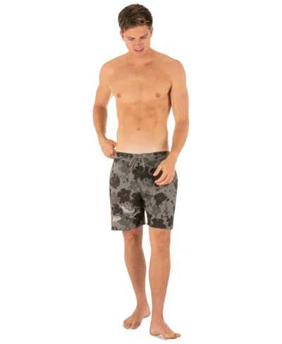 Hurley Men's Phantom Block Party Swim Board Shorts In Green