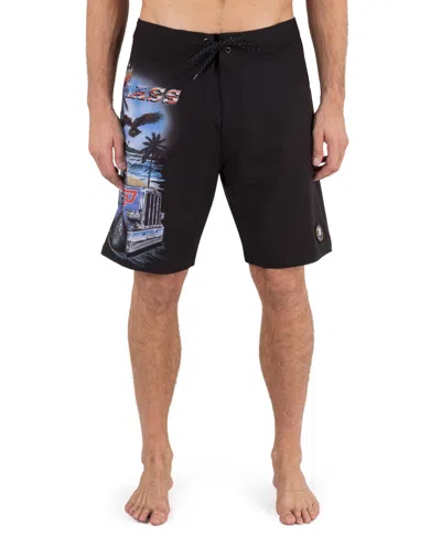 Hurley Men's Phantom Eco Haulin Glass Boardshorts In Black