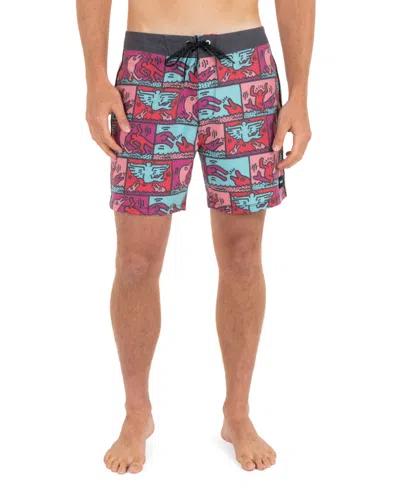Hurley Men's Phantom Eco Sessions 5" Regular-fit Swim Shorts In Multi