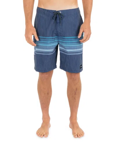 Hurley Men's Phantom Eco Weekender Swim Shorts In Blue