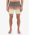 Hurley Men's Phantom Naturals Sessions 16 Boardshorts In Hazelnut