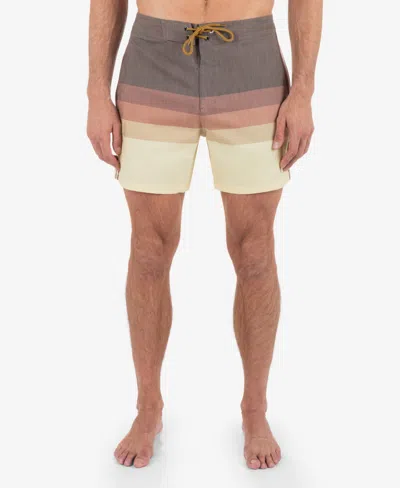Hurley Men's Phantom Naturals Sessions 16 Boardshorts In Hazelnut