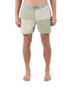 Hurley Men's Phantom Naturals Sessions Panel 16 Boardshorts In Green