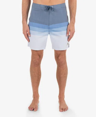 Hurley Men's Phantom Naturals Tailgate 18 Boardshorts In Submarine
