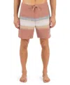 Hurley Men's Phantom Naturals Tailgate Boardshorts In Brown