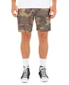 Hurley Men's Phantom Pull-on Walk Shorts In Brown