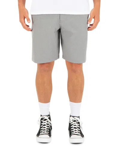 Hurley Men's Phantom Regular-fit Walk Shorts In Gray